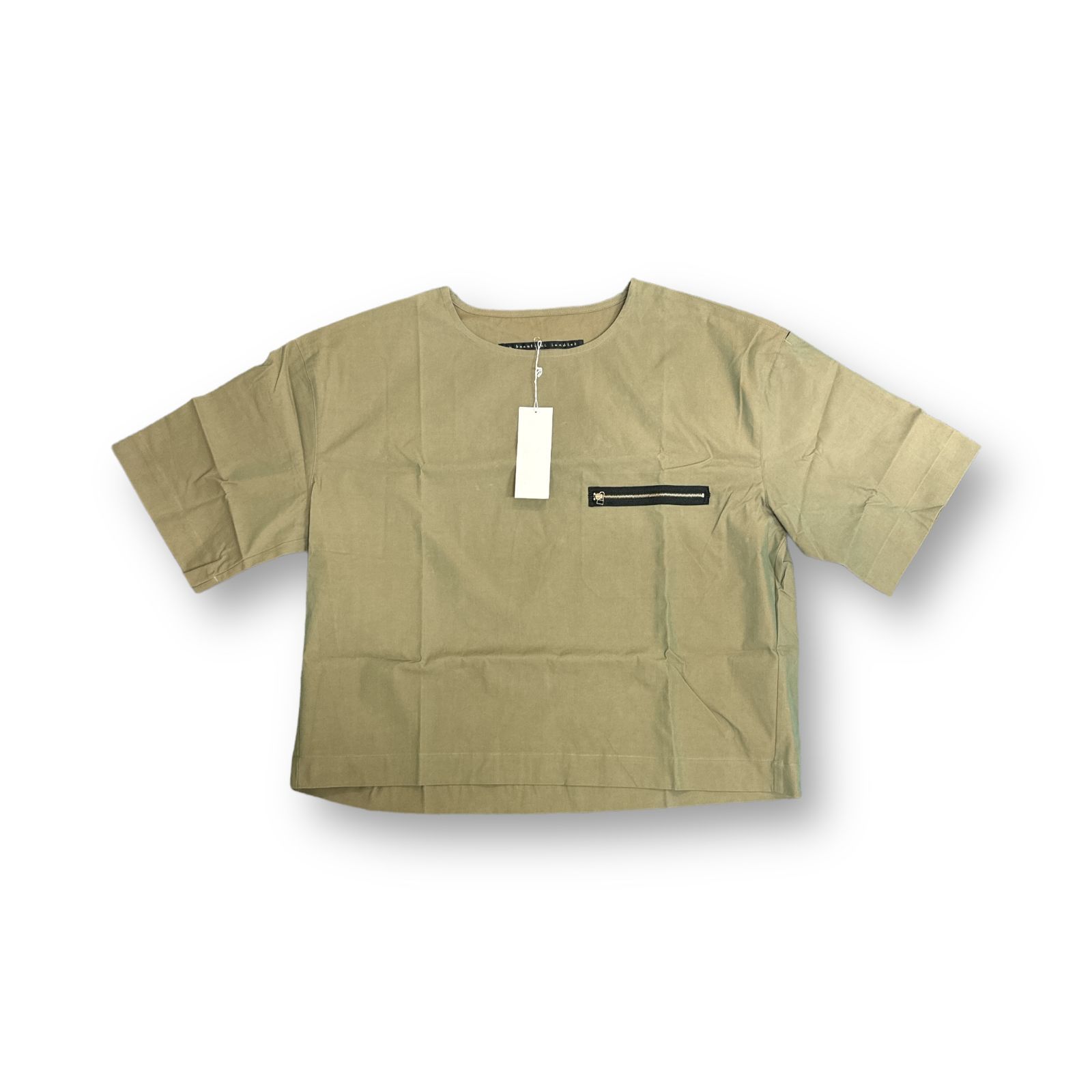 定価19800円 新品 my beautiful landlet BIG T-SHIRT ジップ ビッグ T 