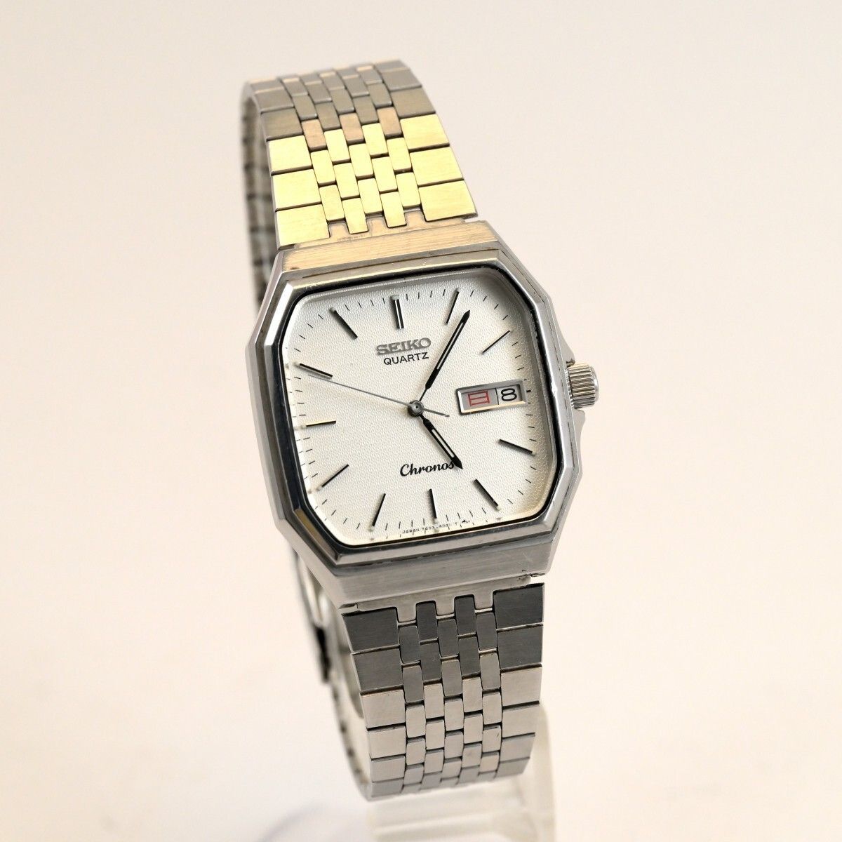 令和8年7月交換済 稼働品 セイコー CHRONOS 7433-5010 Yahoo