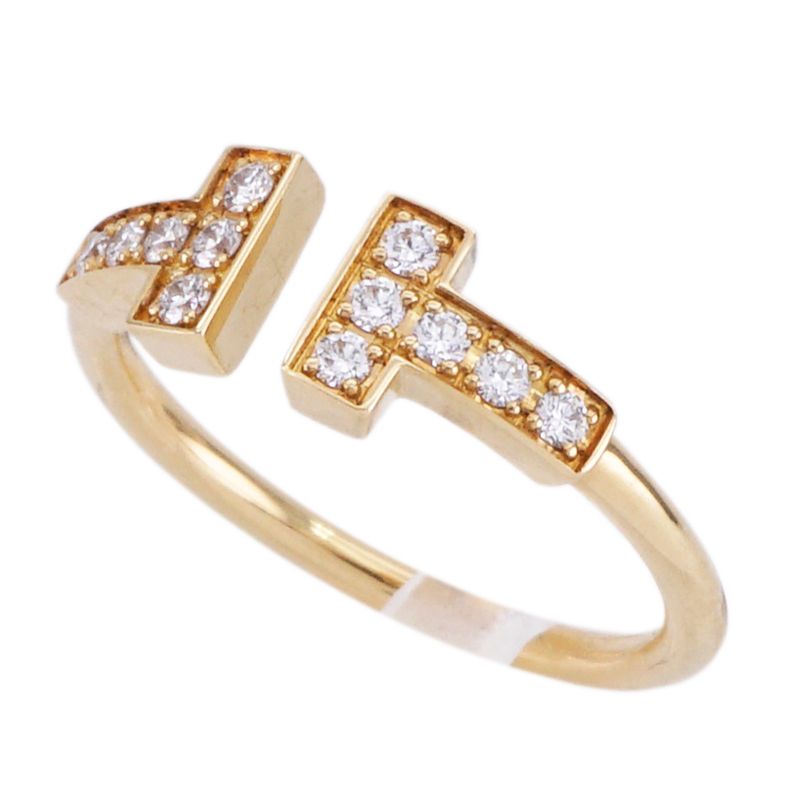 ティファニー TIFFANY&Co. ダイヤモンド ワイヤー リング T