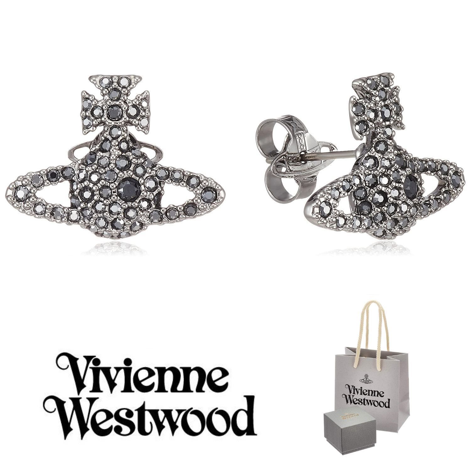 VIVIENNE WESTWOOD Grace Bas Relief ピアス Vivienne Westwood Women's Grace Bas Relief Stud Earrings