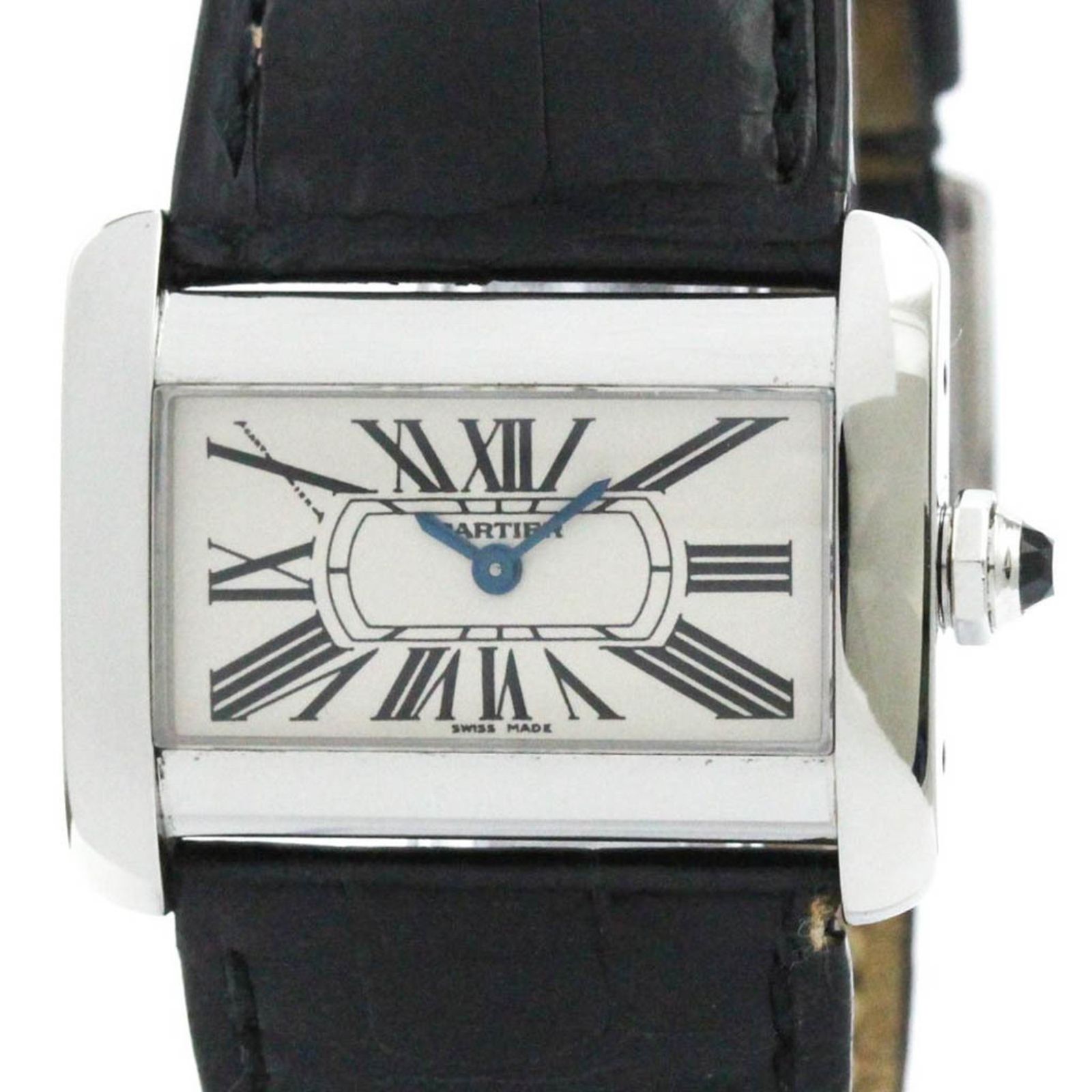 カルティエ (CARTIER) ミニ タンクディヴァン ステンレス