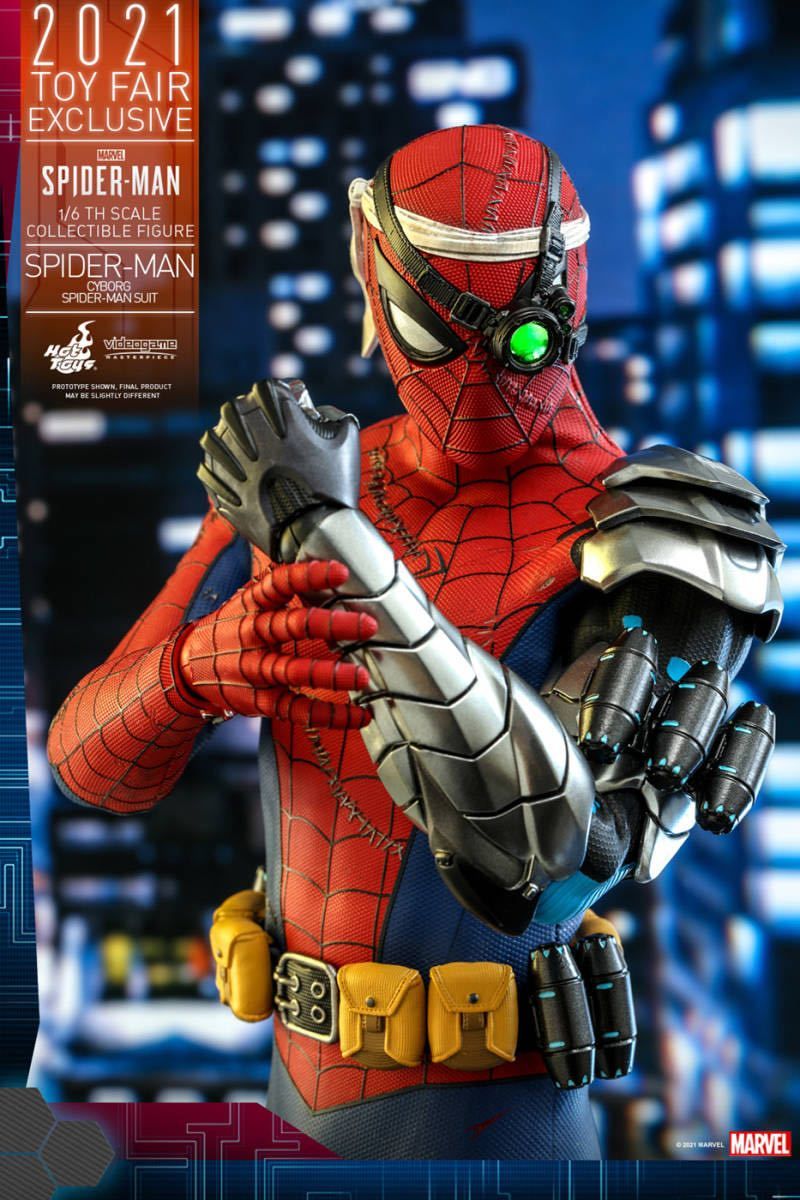 ホットトイズ 1/6 スパイダーマン サイボーグ・スパイダーマン