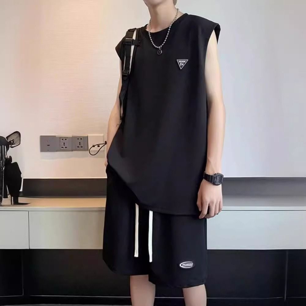 セットアップ ストレッチ 半袖 Tシャツ 夏 韓国 ゆったり 抜け感半袖ジャケット×ショートパンツ セットアップ トレンド