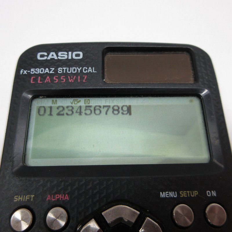 カシオ CASIO 関数電卓 fx-530AZ 学校専用 動作確認済 - メルカリ