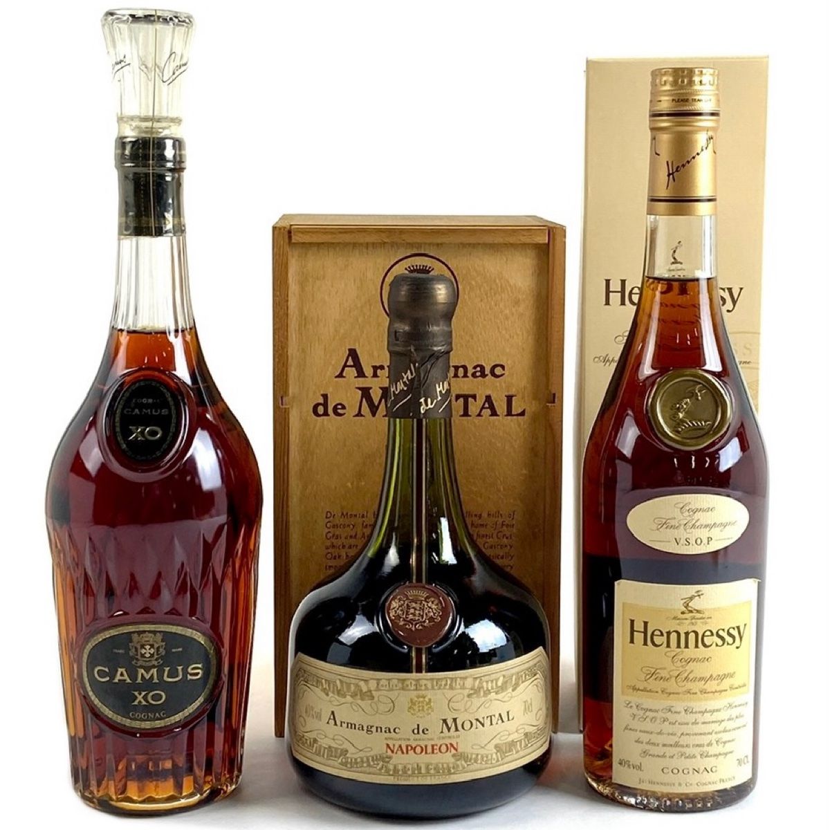 3本 シャボー レミーマルタン コニャック アルマニャック 700ml 【古酒】 3本 アレキサンダー シャボー レミーマルタン コニャック
