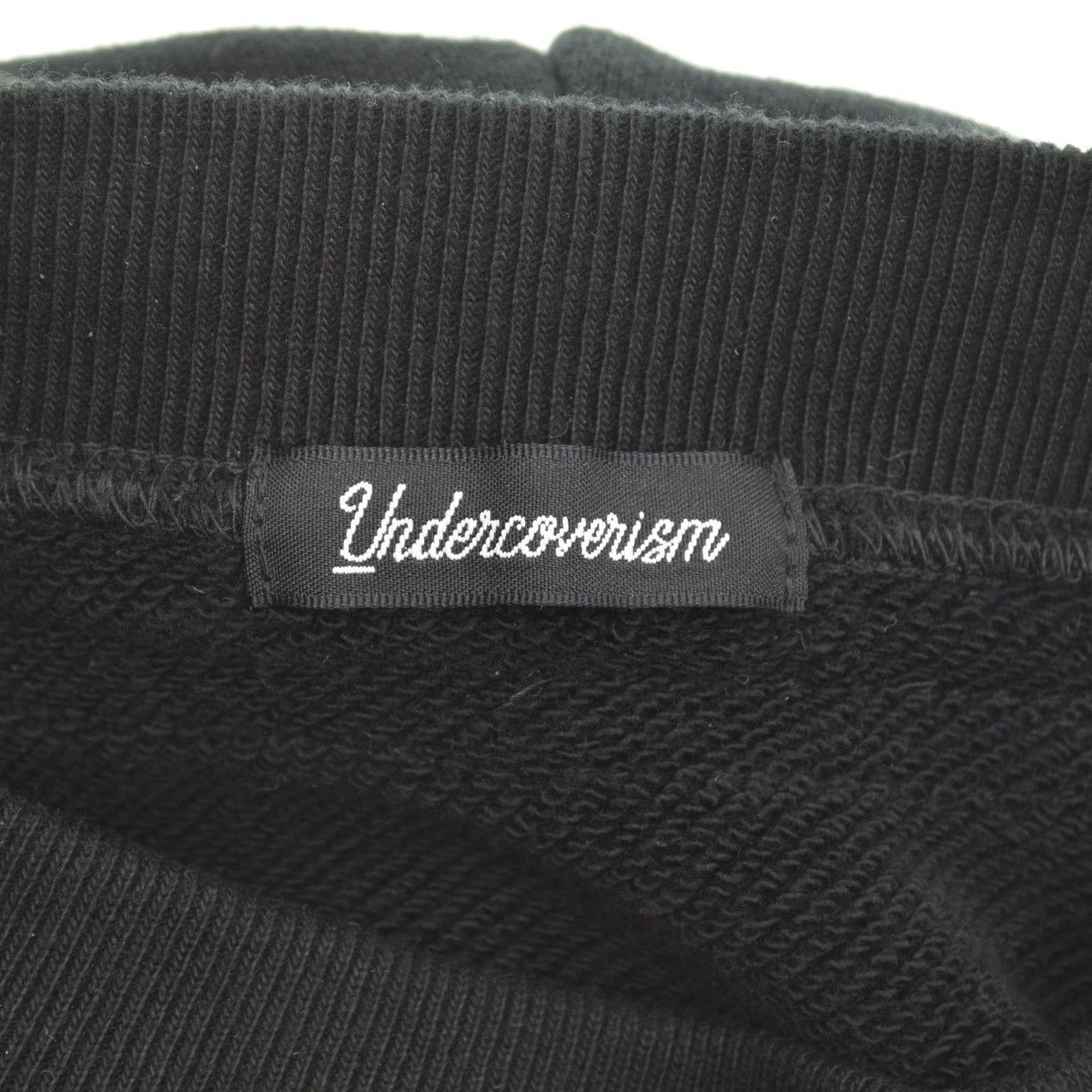 【UNDERCOVER / アンダーカバー】22AW UI2B4806 ポケット付HOODIEスウェットパーカー black ブラック 黒