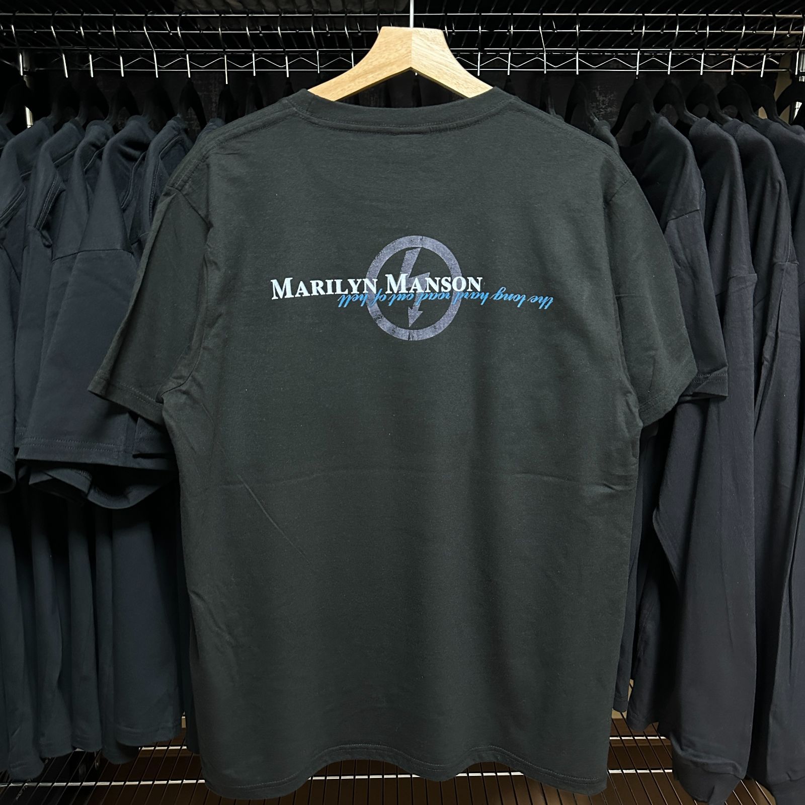 即発】マリリンマンソン 両面プリント バンド Tシャツ XL BB015 - メルカリ