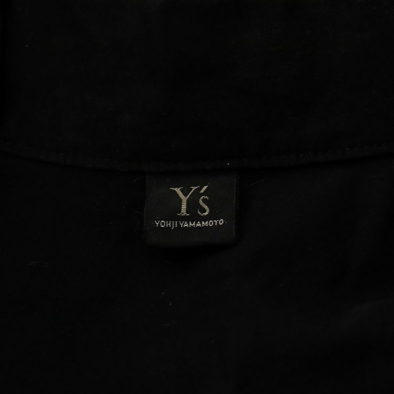 ワイズ Y's ヨウジヤマモト シャツワンピース 半袖 ロング丈 コットン