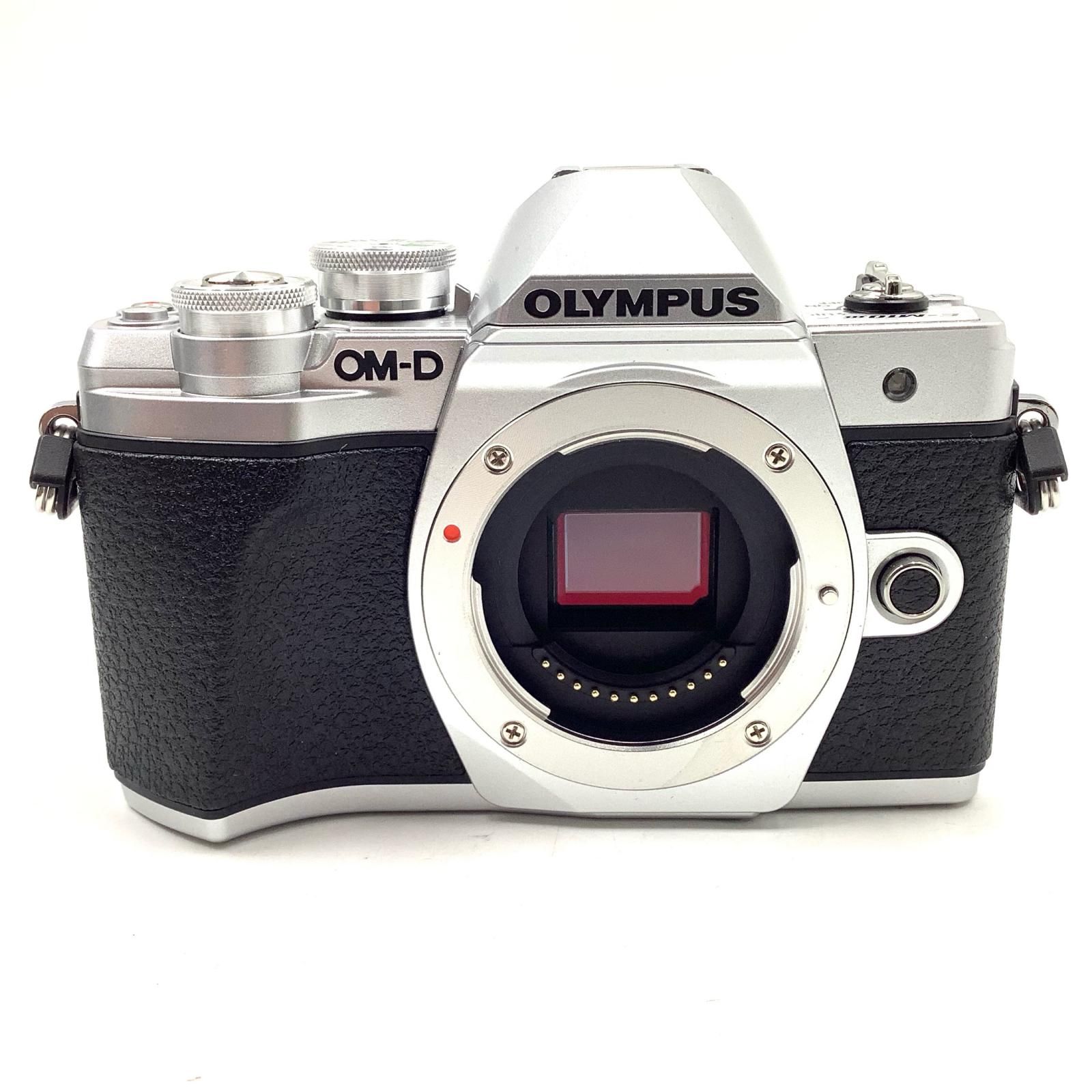 全額返金保証 最速発送 OLYMPUS デジタル一眼 OM-D E-M10 Mark III ボディ シルバー 動作 済 シャッター346回