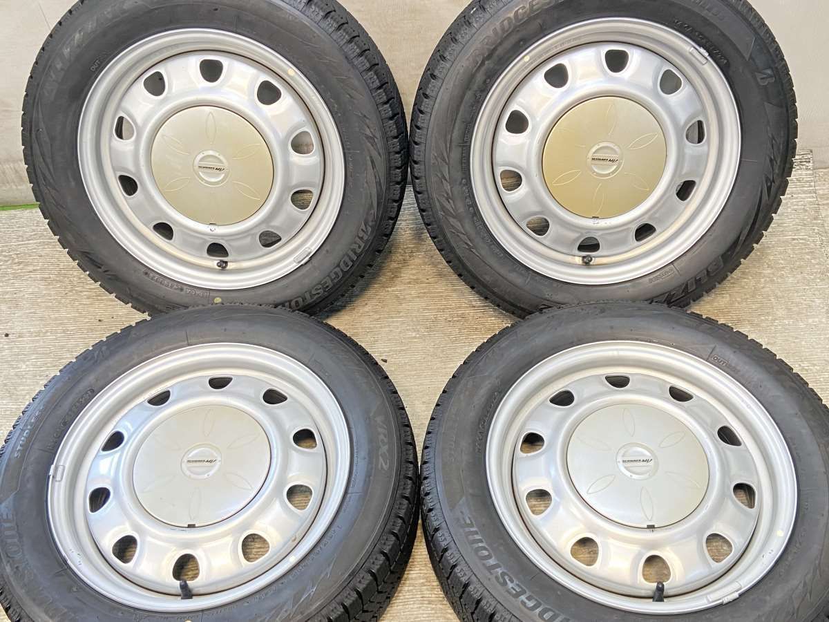 185|60R15 ブリヂストン ブリザック VRX2 SCHWARZ 15x5.5 100|114.3-4穴 タイヤ スタッドレスタイヤ ホイールセット 4本セット w15251007956