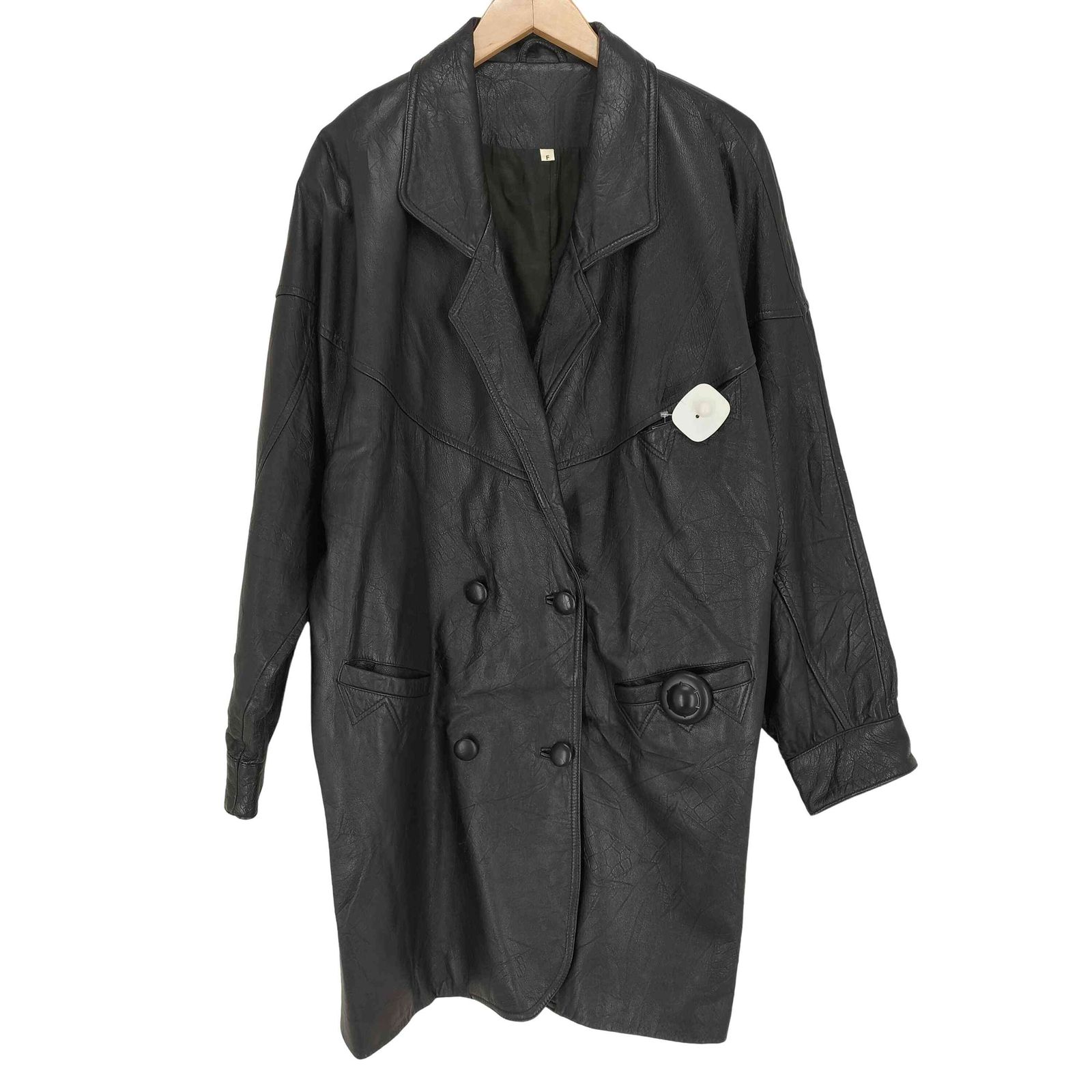 ユーズドフルギ USED古着 ダブルライダースジャケット メンズ 表記無 