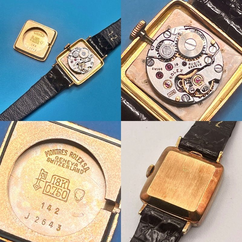 ROLEXロレックス プレシジョン cal.1400 金無垢 レディース 手巻き
