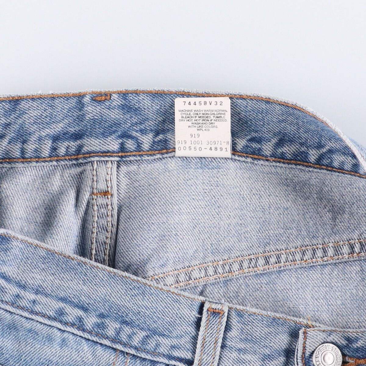 FIT テーパードデニムパンツ