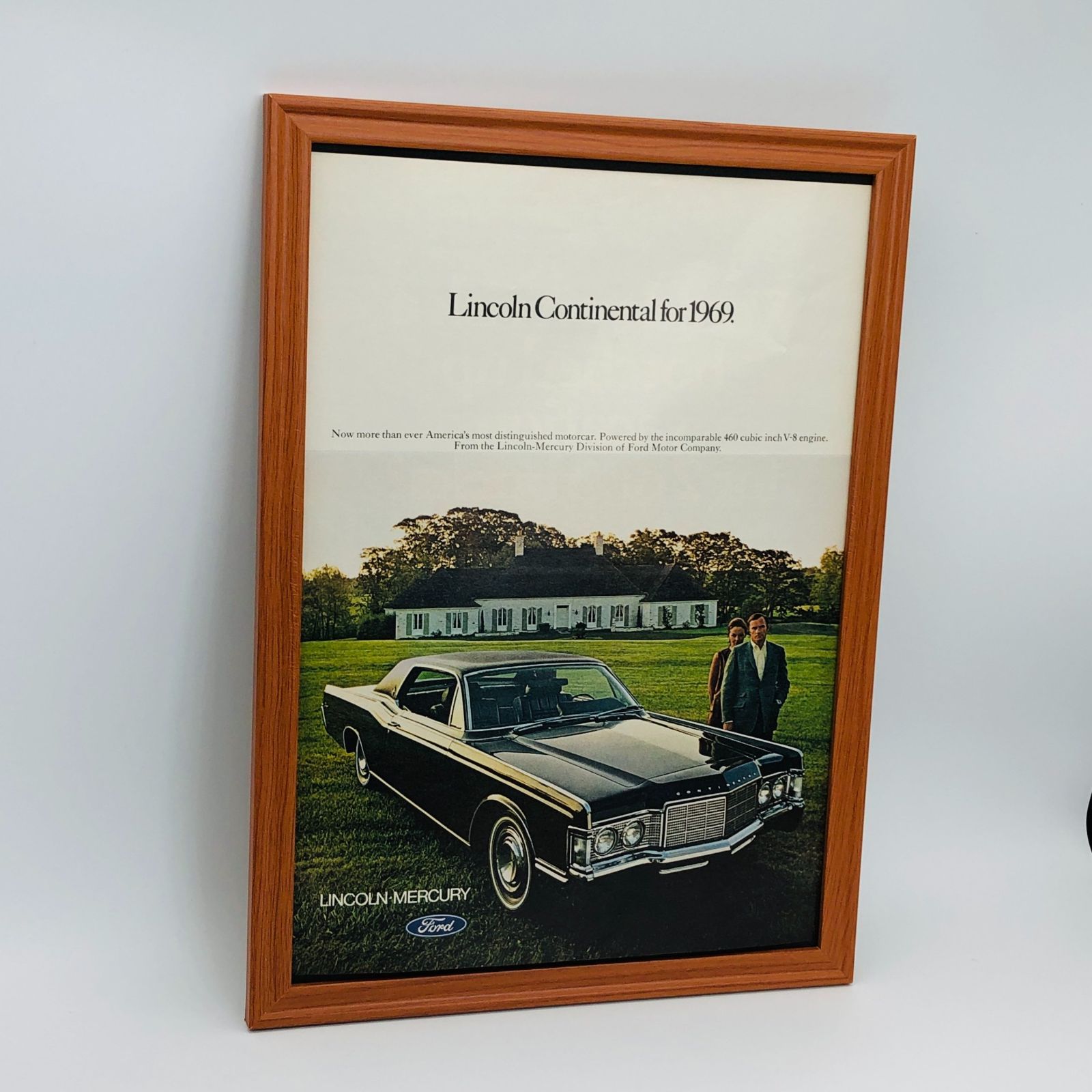 リンカーン・コンチネンタル　アンティークポスター ポスター『ザ・カー』（The Car）☆リンカーン・コンチネンタル
