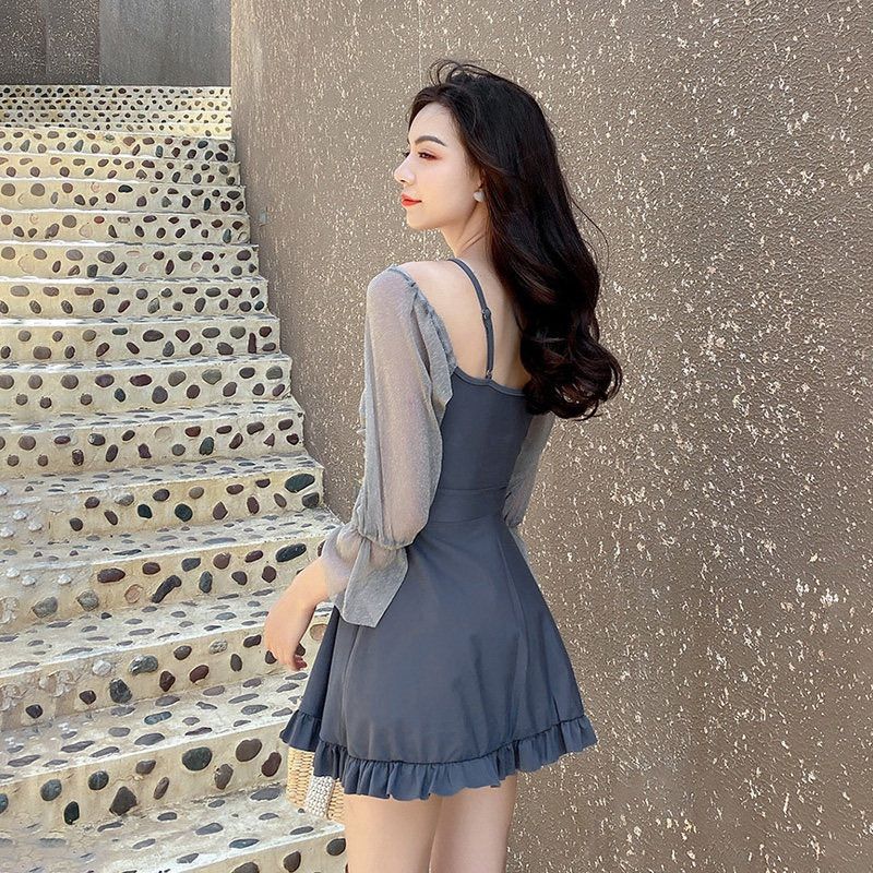 メルカリshops 2wayオフショルワンピース水着