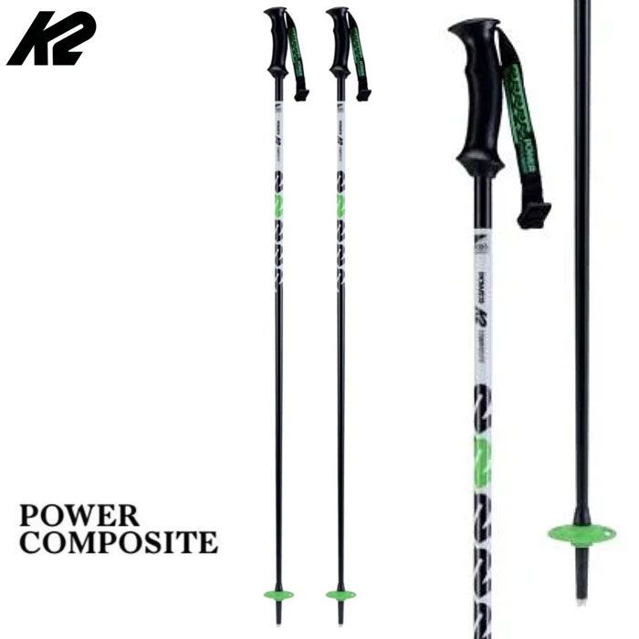 スキーポール スキーストック ケーツー K2 POWER COMPOSITE BLACK Ski Poles 135cm 19-20 コンポジット メンズ ユニセックス