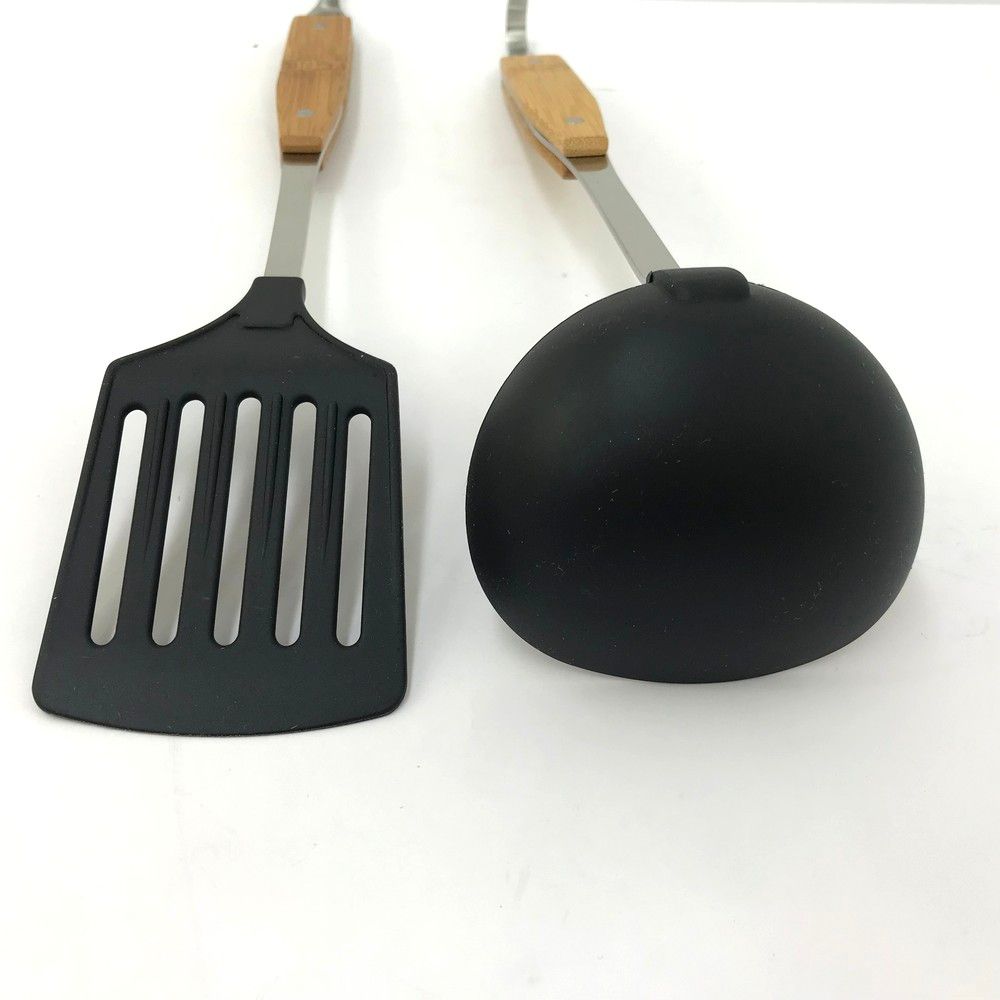 snow peak 調理器具セット ブラック スノーピーク調理器具セット 竹製