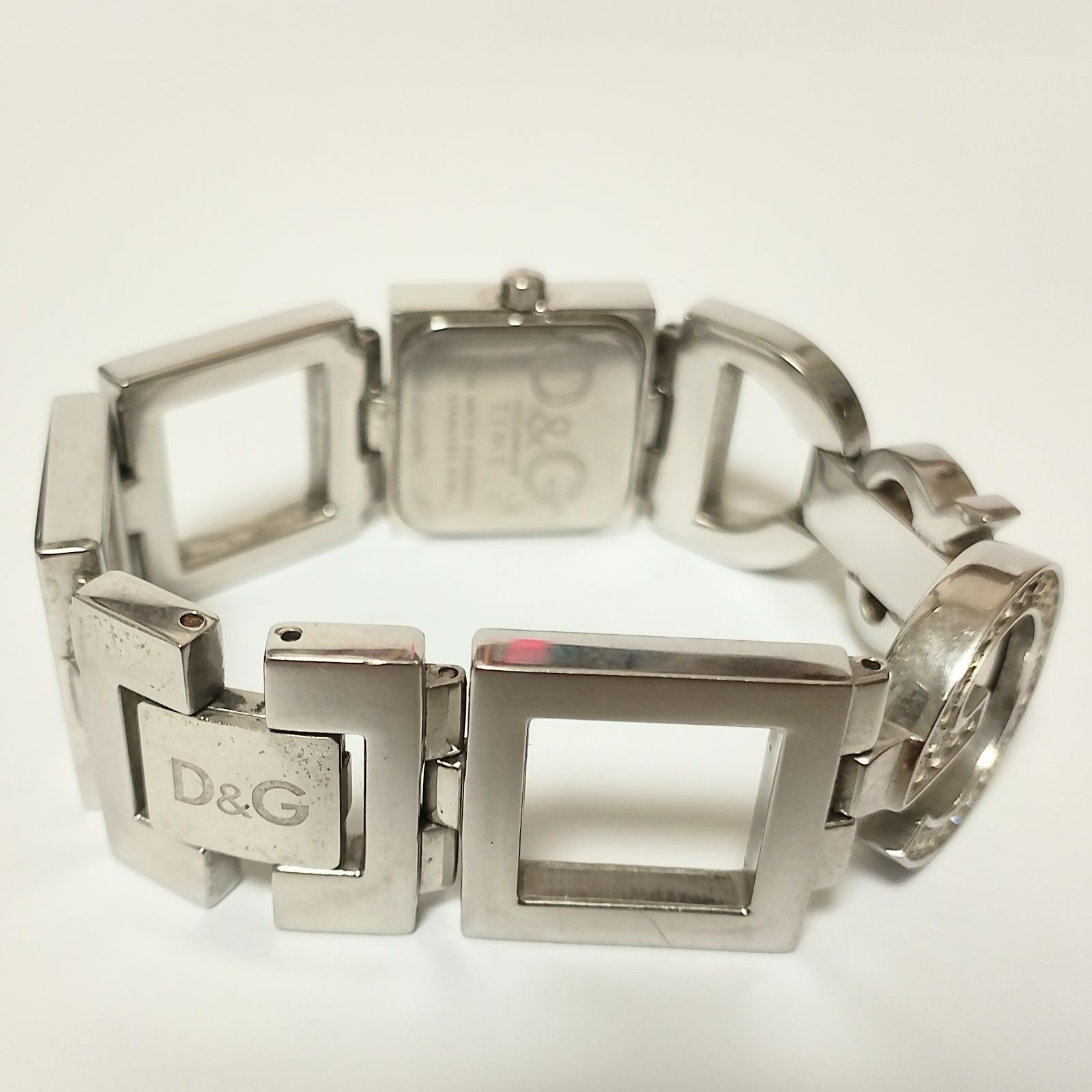 DOLCE&GABBANA　NIGHT&DAY　ジルコニア付SSベルト　腕時計 DOLCE&GABBANA NIGHT&DAY ジルコニア付SSベルト 腕時計 - メルカリ