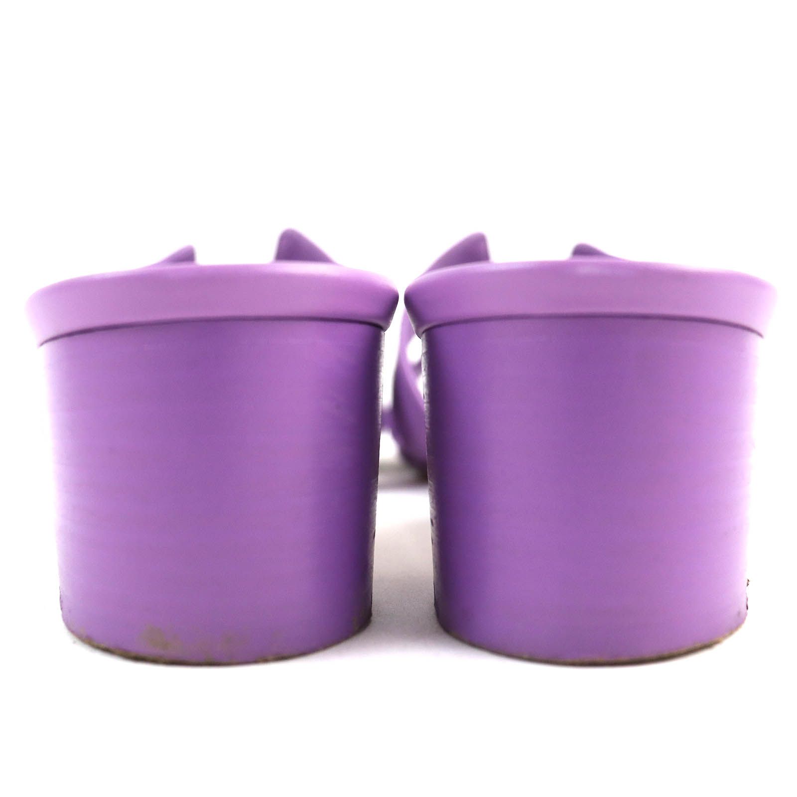 美品△HERMES エルメス 141146Z Oasis オアジス Hロゴ レザー サンダル  