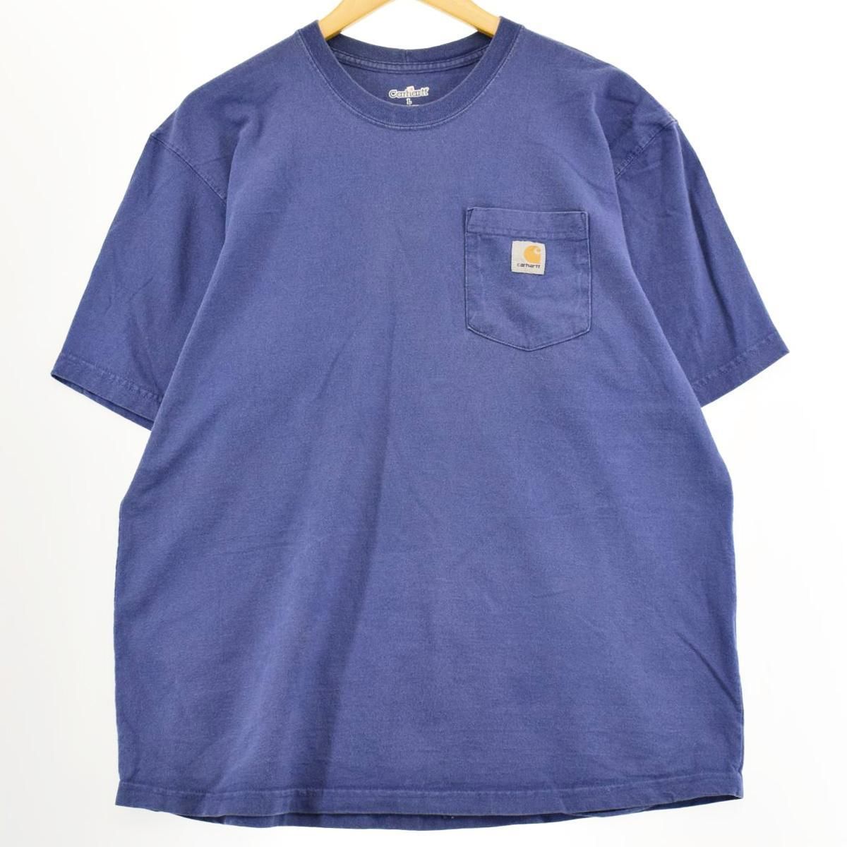 古着 カーハート Carhartt 半袖 ワンポイントロゴポケットTシャツ