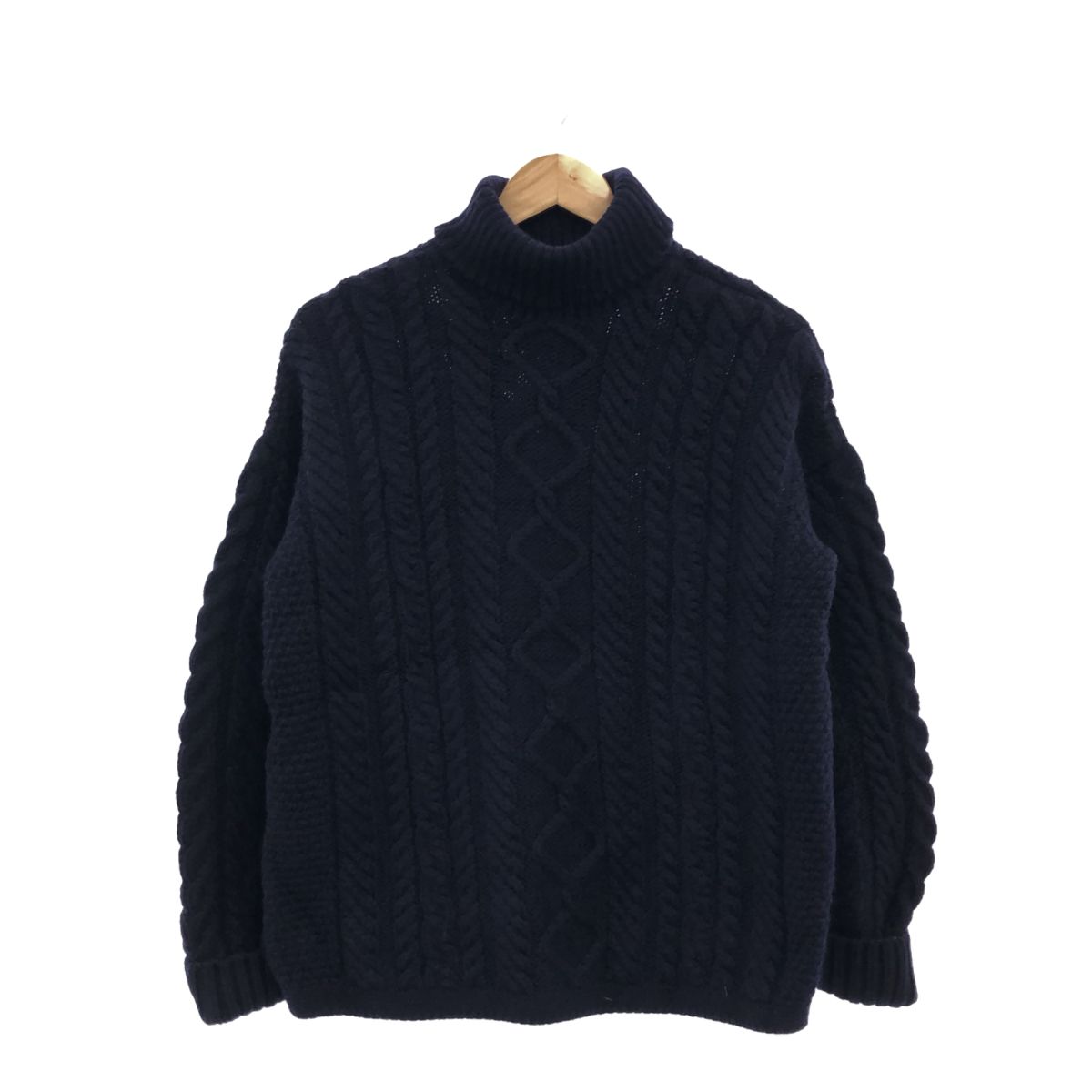 Guernsey Woollens ガンジーウーレンズ サイズL タートルネック 