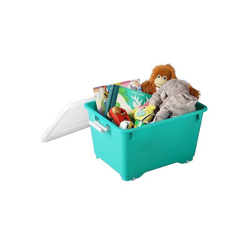 JEJアステージ JEJ Astage 収納ボックス 日本製 フォーシー ビビット グリーン 奥行50cmタイプ 幅38×奥行50×高さ30cm 10個セット