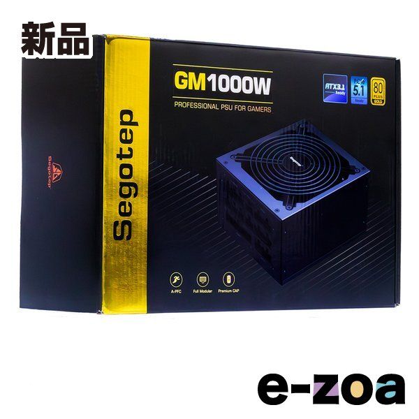 Segotep セゴテップ GM1000W ATX 3.1 80PLUS GOLD 認証 電源ユニット GM1000WATX3.1 PCI-E5.1 2653536
