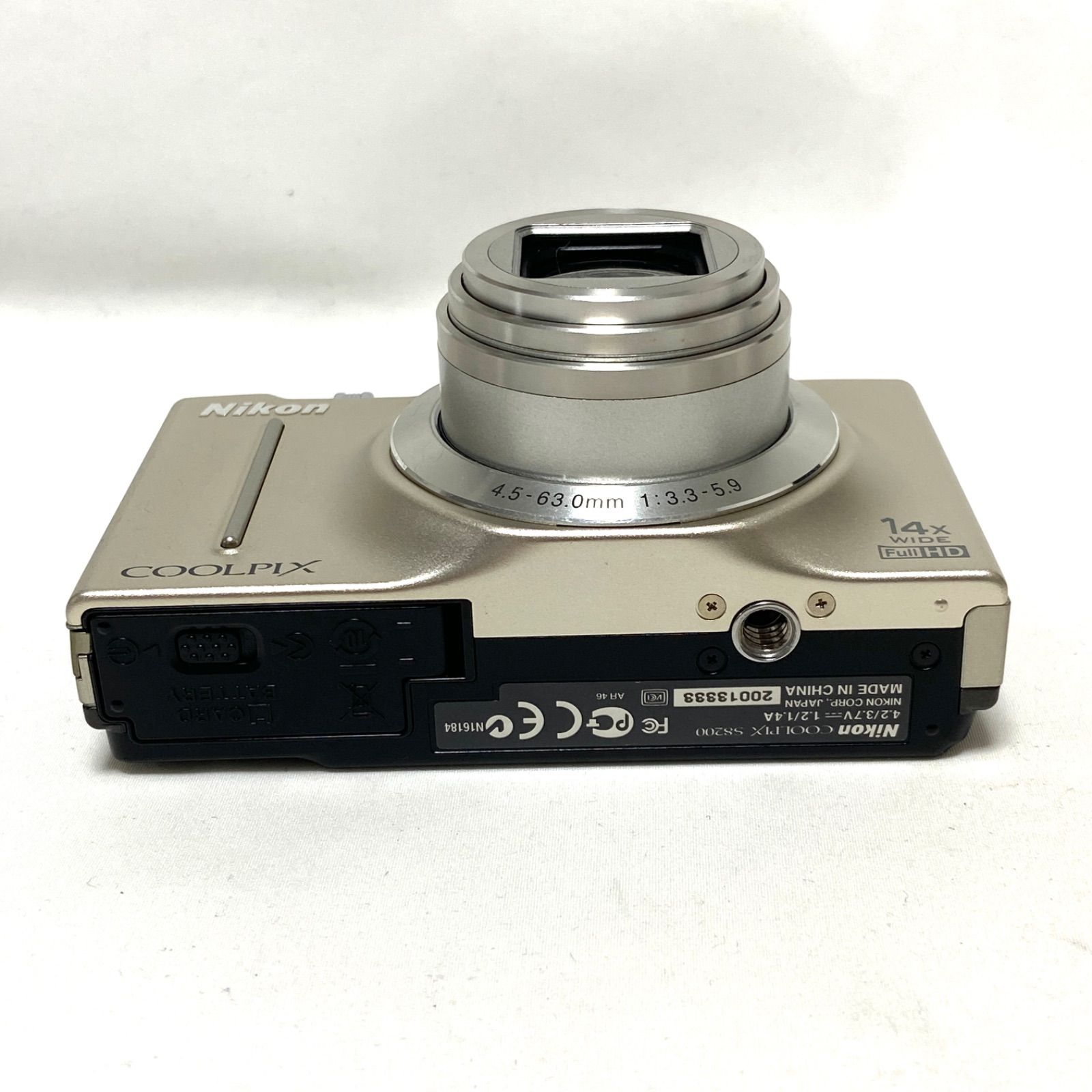 Nikon COOLPIX S8200 コンパクトデジタルカメラ コンデジ デジカメ 14x 