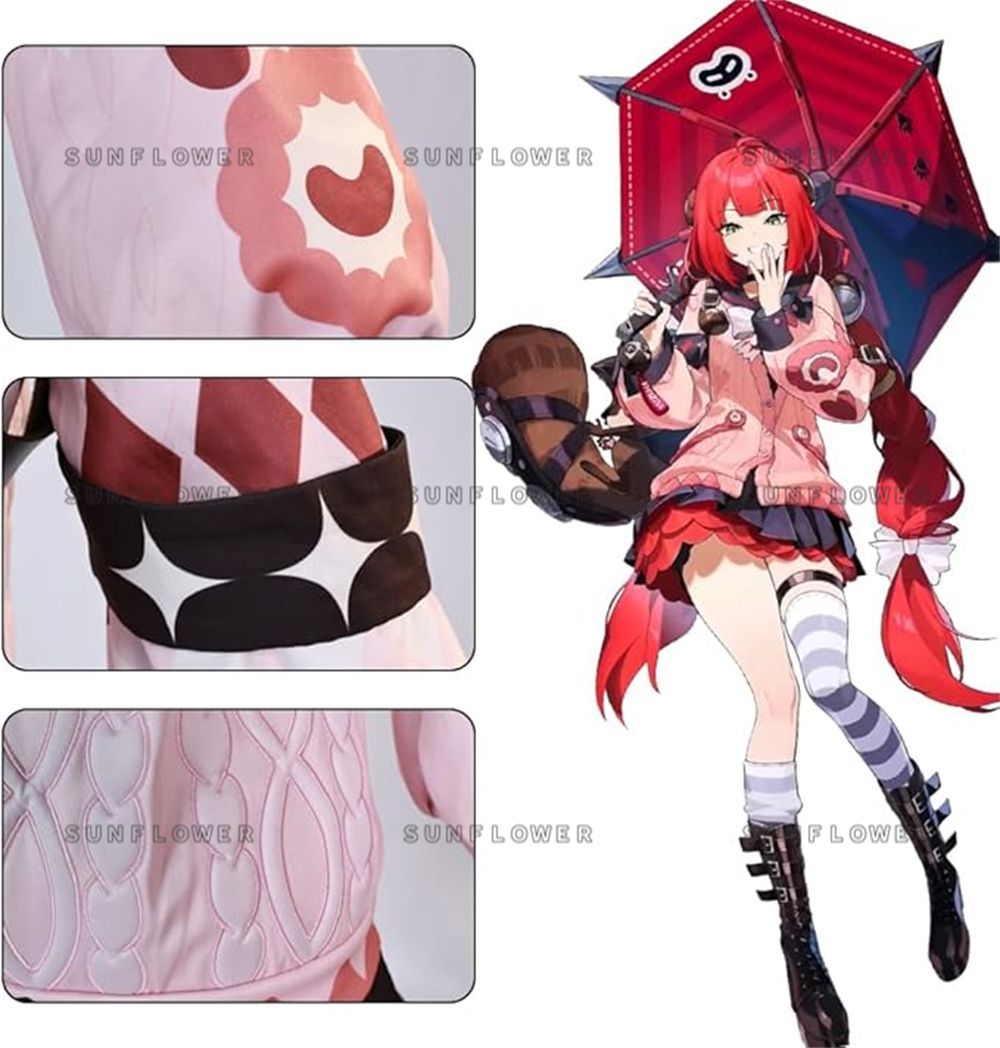 ゼンレスゾーンゼロ コスプレ衣装 浮波柚葉 ZZZ ウィッグ追加 コスチューム コスプレ 衣装 cosplay ハロウィン クリスマス イベント ステージ パーティー 文化祭 学園祭 ステージ服 忘年会 撮影 遊園会 誕生日 プレゼント なりきり