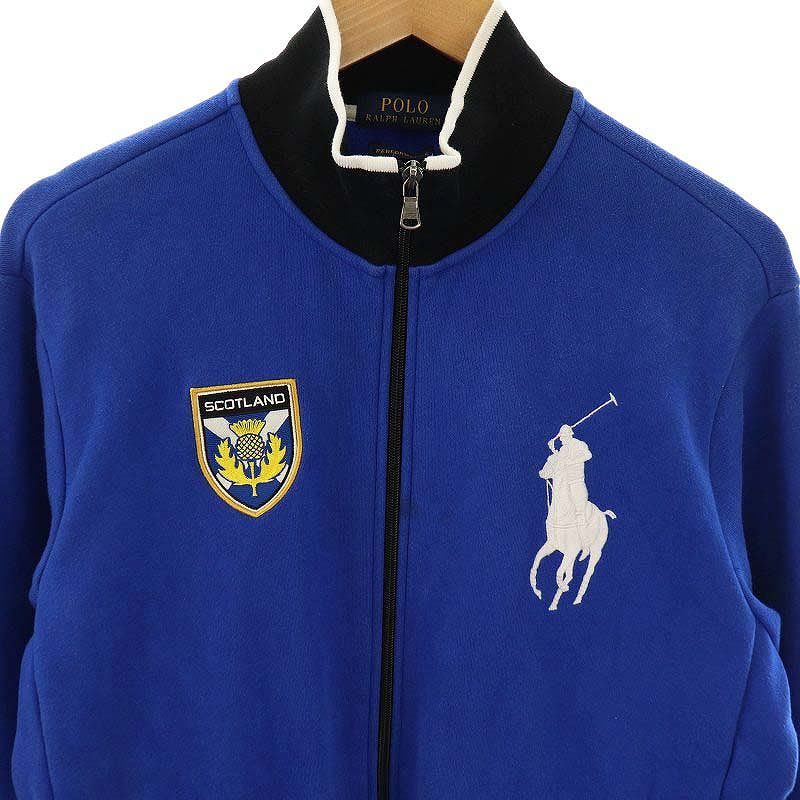 美品✨ ポロラルフローレン ビッグポニー スタジャン ブルゾン ワッペン 紺 M 2025年最新】POLO RALPH LAUREN メンズ スタジャンの人気