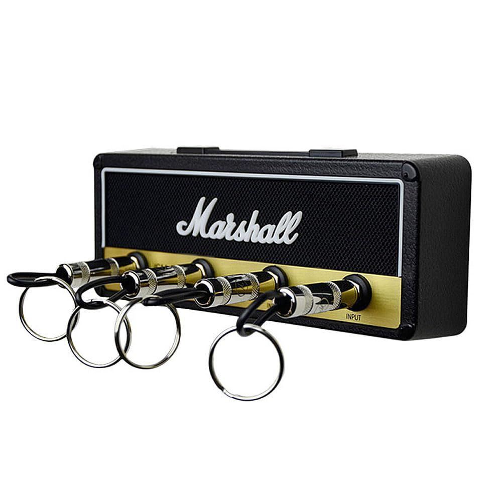 【数量限定】marshall キーハンガー マーシャル LIKENNY アンプ 雑貨 鍵 キーホルダー キースタンド 壁掛け 面白い 収納 玄関収納 鍵置き アメリカン キーチェーン カギ アンプ型 4本付