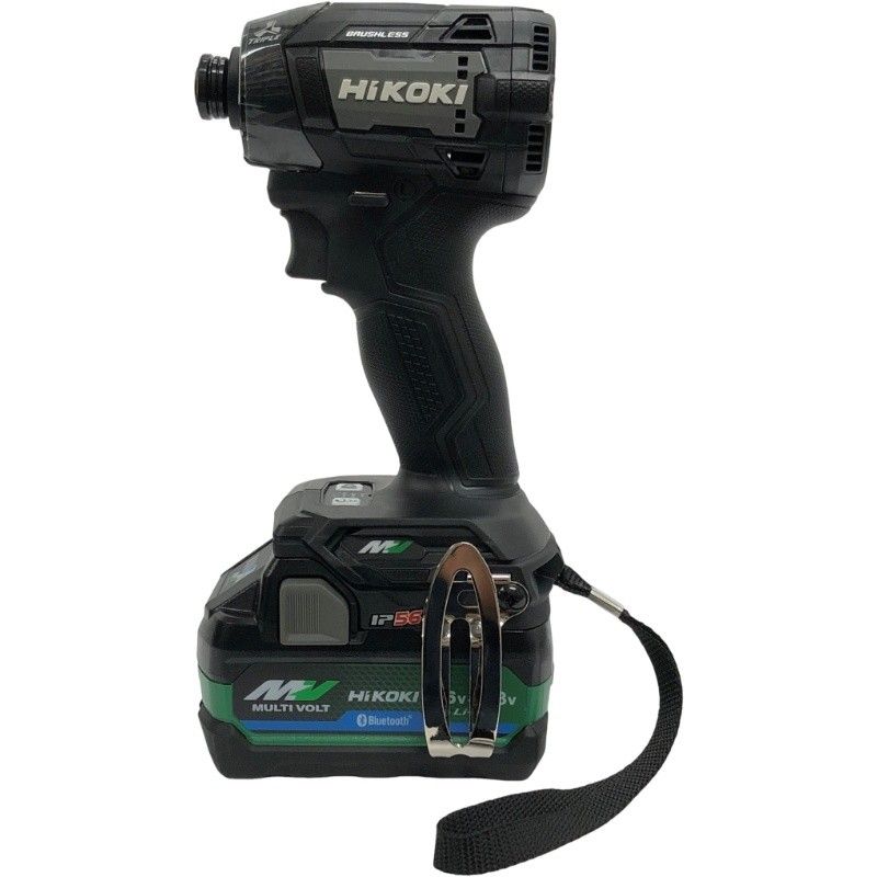 HiKOKI ハイコーキ インパクトドライバ WH36DD 2XHBSZ 36V ストロングブラック バッテリBSL36A18BX ×2 充電器UC18YDML 22510K597