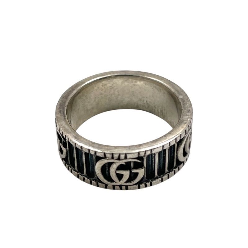 GUCCI】グッチ ダブルG 551899 リング・指輪 シルバー925 メンズ