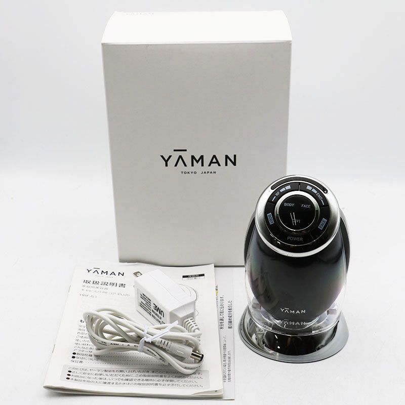 中古良品 YA-MAN ヤーマン キャビスパRFコアPLUS HRF-51B ブラック ER6