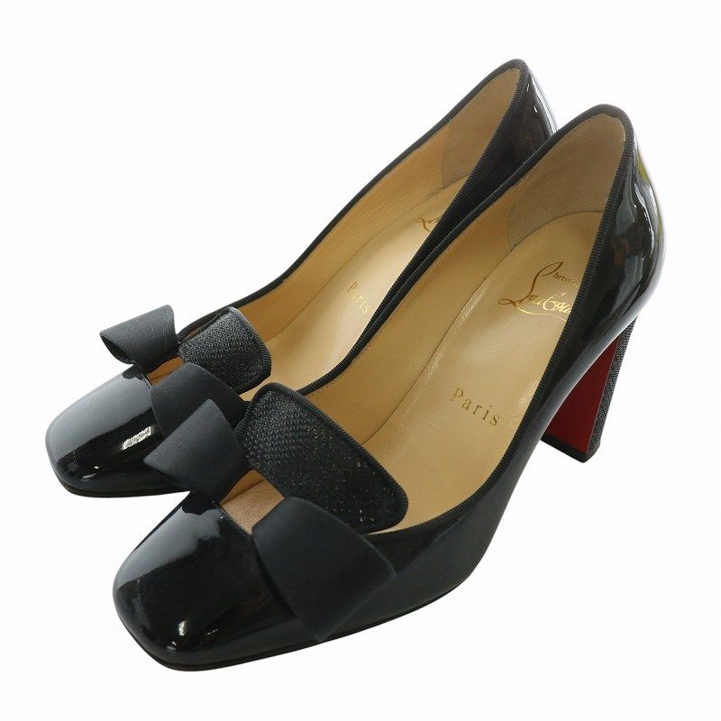 クリスチャンルブタン Christian louboutin パンプス エナメル