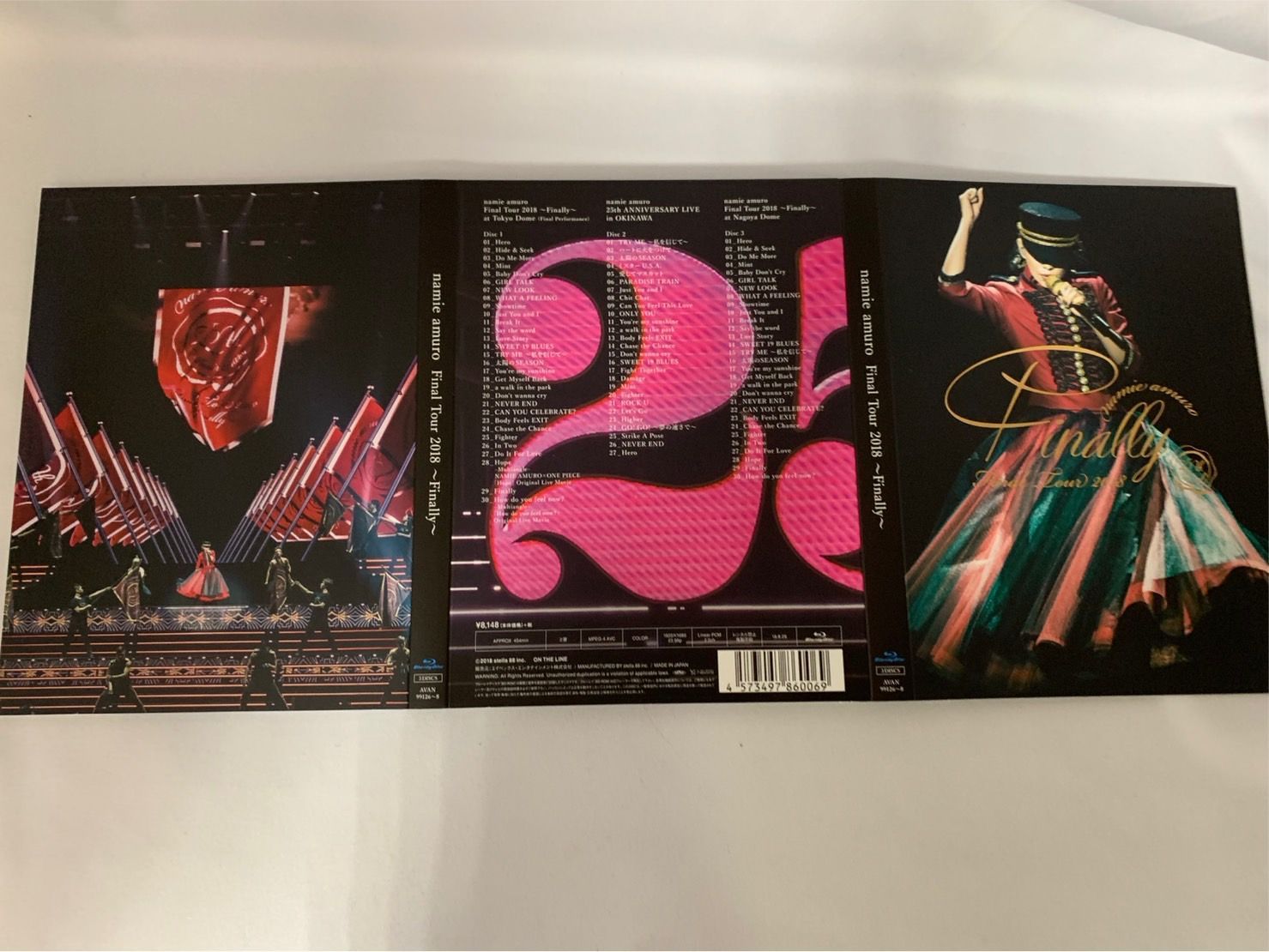 06.安室奈美恵 Final Tour 2018～Finally～ Blu-ray3枚組 初回