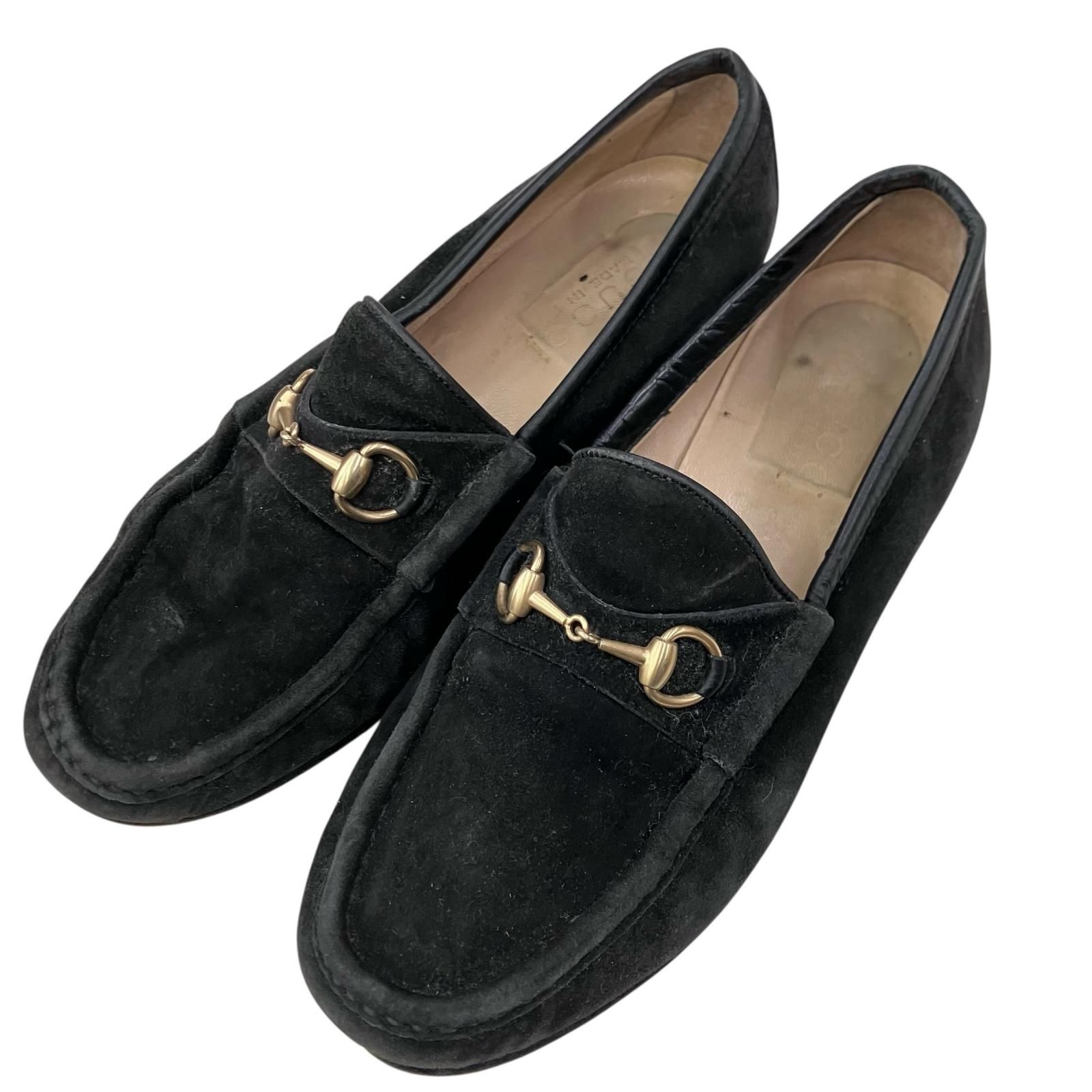 C605/グッチ GUCCI ローファー 革靴 ブラック 黒 37サイズ C605/グッチ GUCCI ローファー 革靴 ブラック 黒 37サイズ C605/グッチ