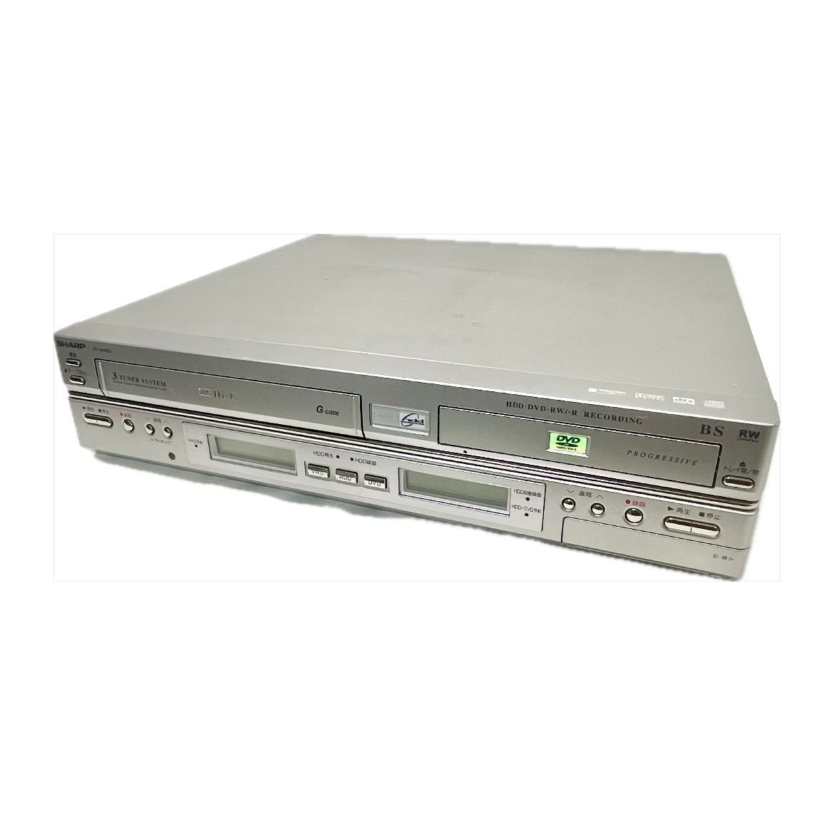 SHARP DV-HRW35 VHS DVD レコーダー HDD 120 シャープ 本体のみ 動作 