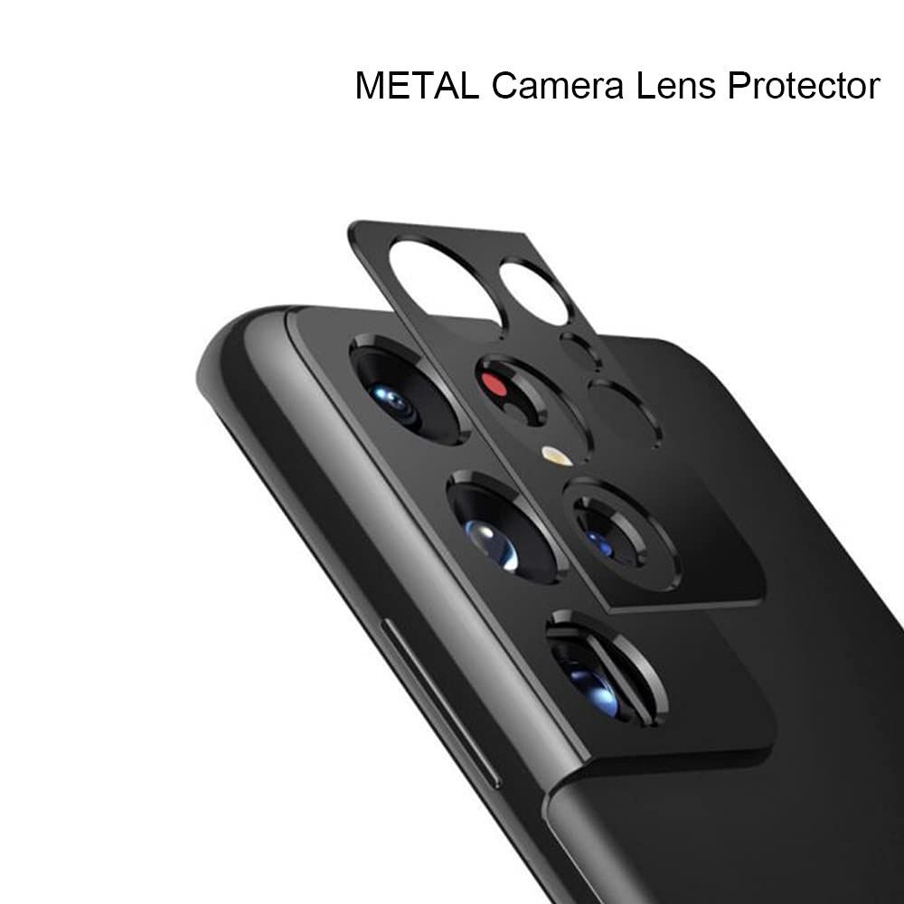 スマートフォン・携帯電話 【人気商品】指紋認証対応 背面保護フィルム付き カメラレンズプロテクター付き 専用保護フィルム2枚入り 5G 気泡な Ultra S21 Galaxy Samsung Ibywind