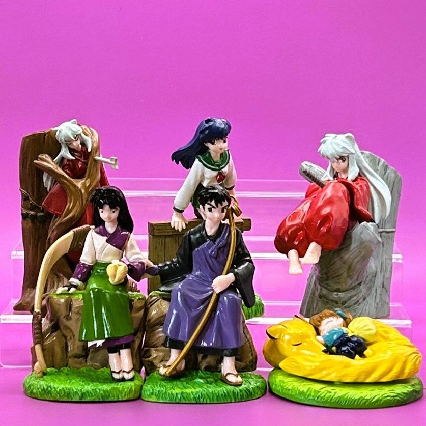 犬夜叉 シリーズ3 犬夜叉(封印) 犬夜叉(木の上) かごめ 七宝 弥勒 珊瑚