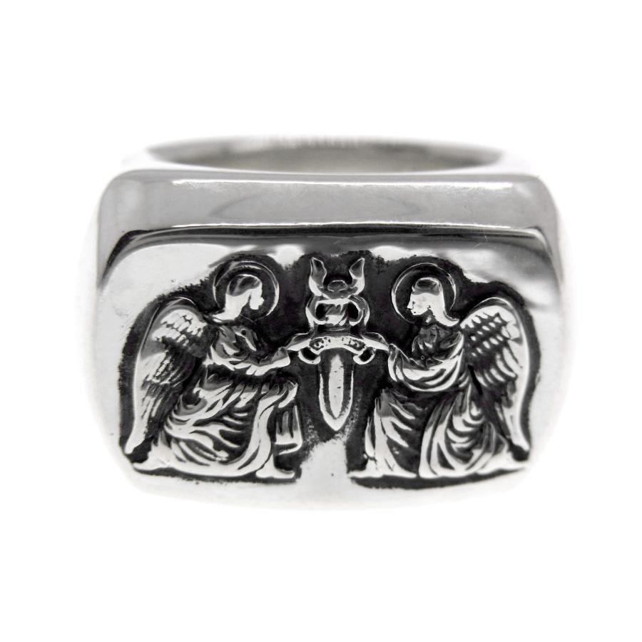 クロムハーツ CHROME HEARTS 【 BIG PJ ANGEL 】 ビッグ PJ エンジェル リング　n7767