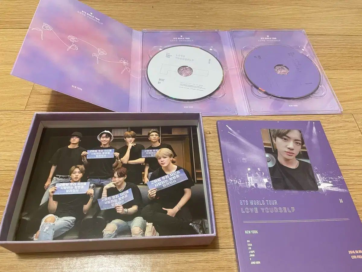 BTS(防弾少年団・バンタン) LOVE YOURSELF NEW YORK dvd ソクジン 