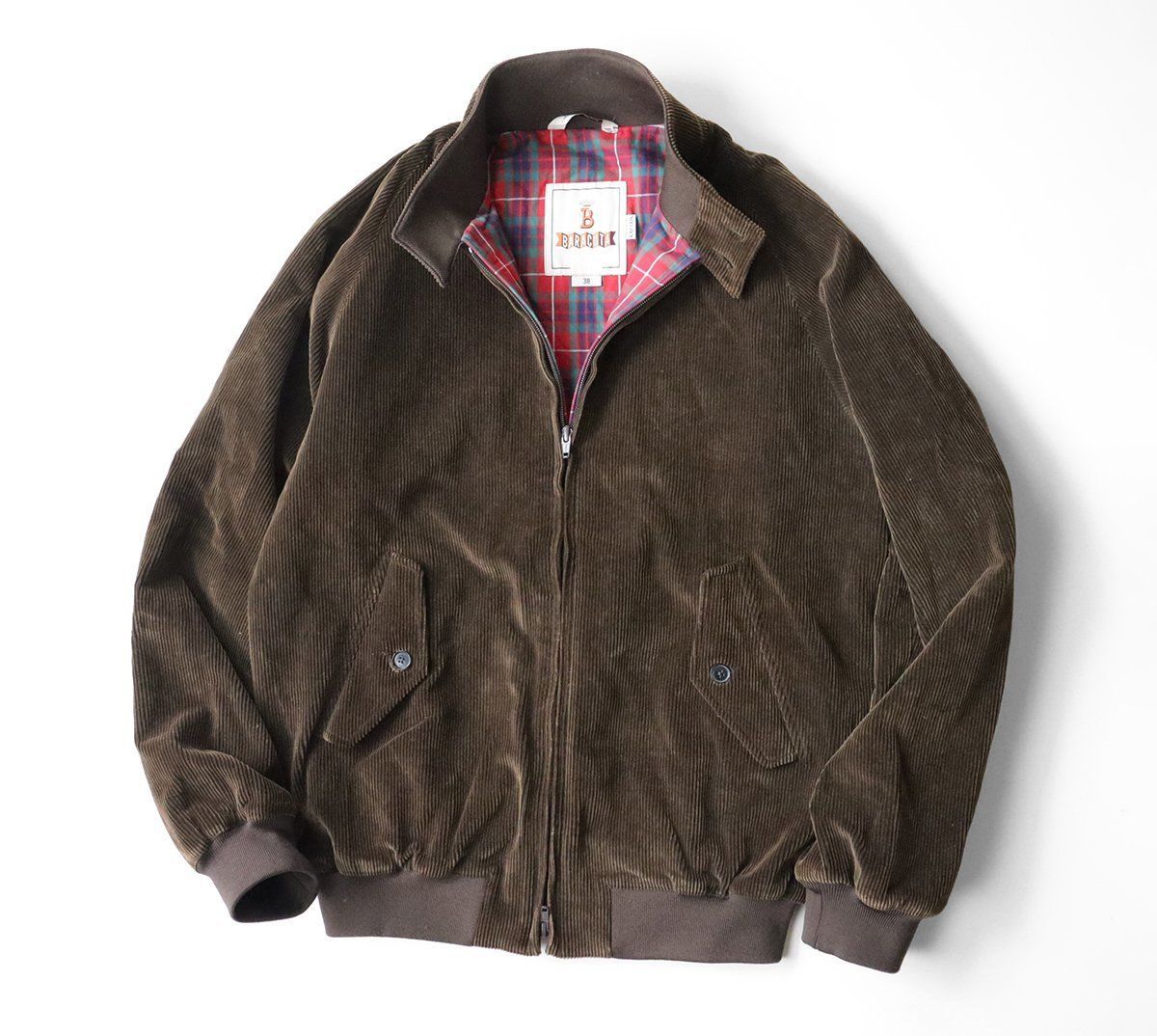 BARACUTA × Kaptain Sunshine ◇G-9 スウィングトップ 茶 38 