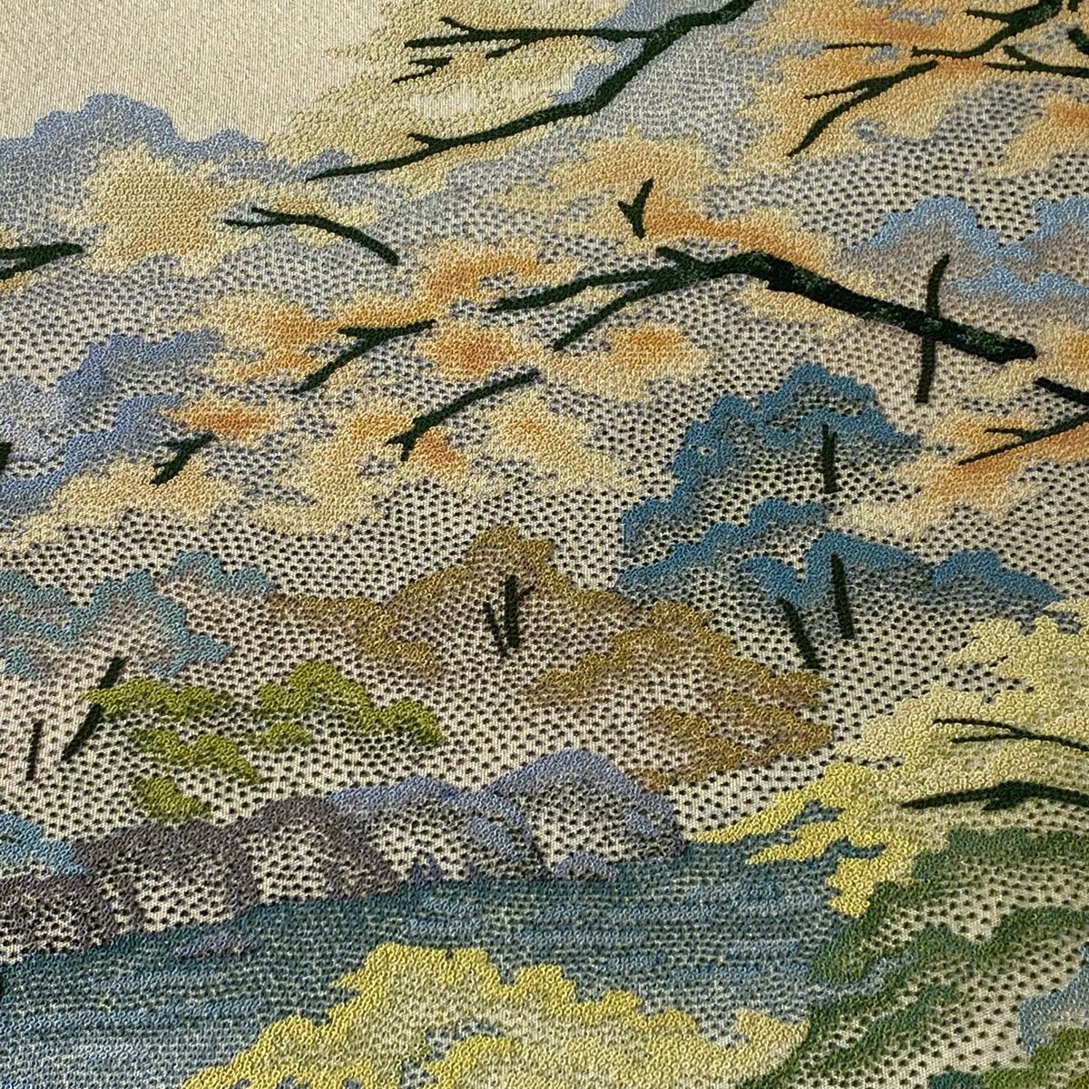 相楽刺繍 金色