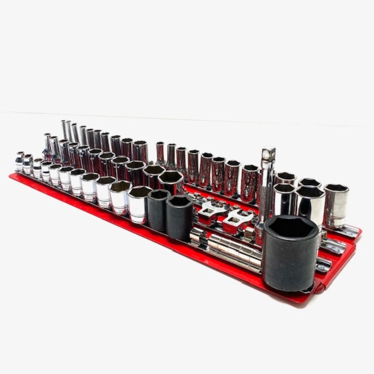 $$ Snap-on スナップオン ソケットセット Snap-on 42点 ソケットホルダー付