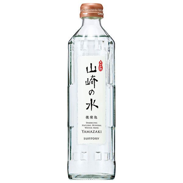 サントリー 山崎の水(微発泡) 330ml瓶×24本入| 送料無料 発砲水 炭酸水 瓶