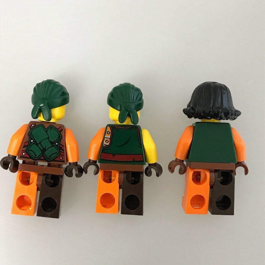 正規品 中古 LEGO レゴ ニンジャゴー ミニフィグ ビッグフィグ 4個