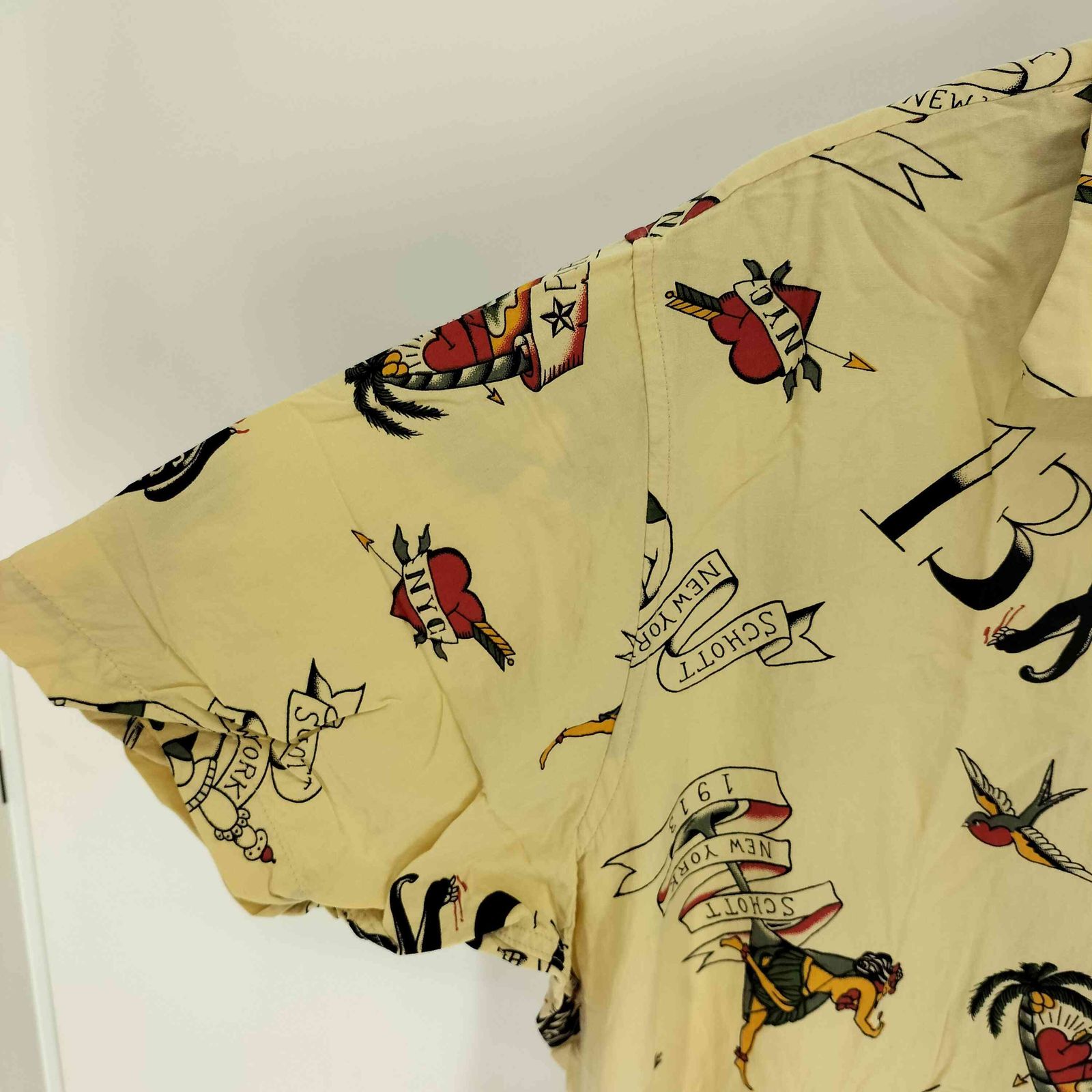 ショット Schott 19SS HAWAIIAN TATOO SHIRT ハワイアン