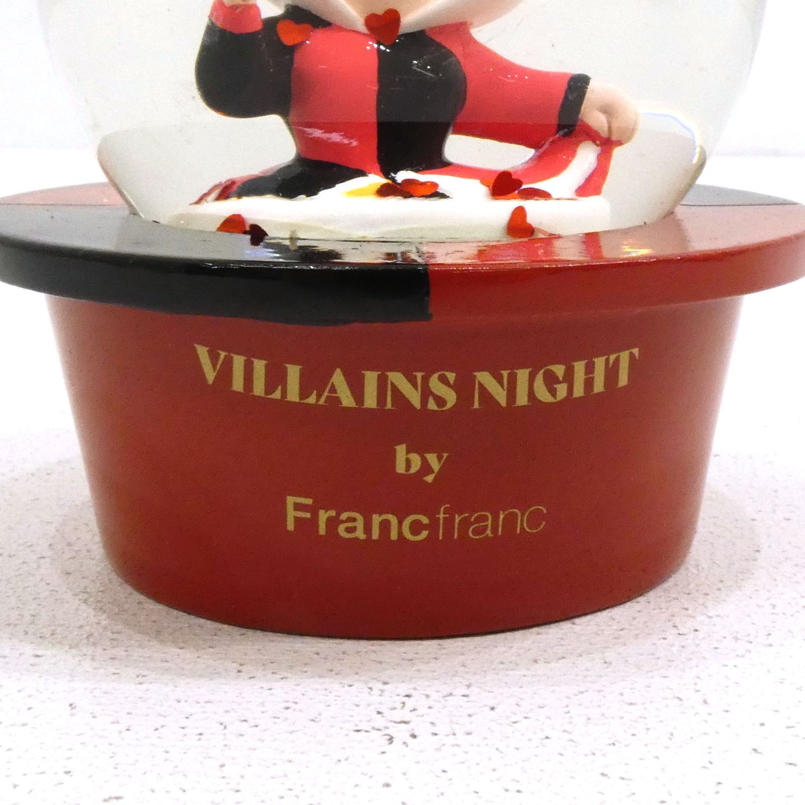 小牧店】美品 Francfranc DISNEY VILLAINS NIGHT QUEEN OF HEARTS SNOW