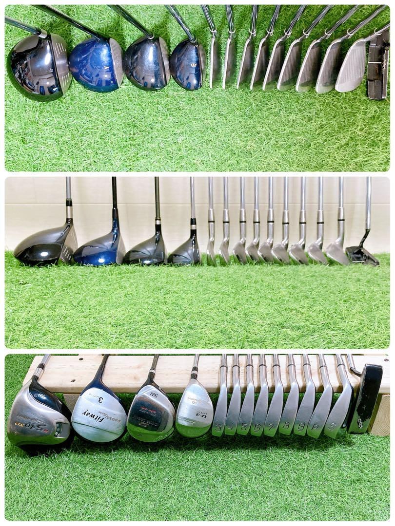 M6.テーラーメイド 初心者オススメ ゴルフクラブ メンズセット 3点式